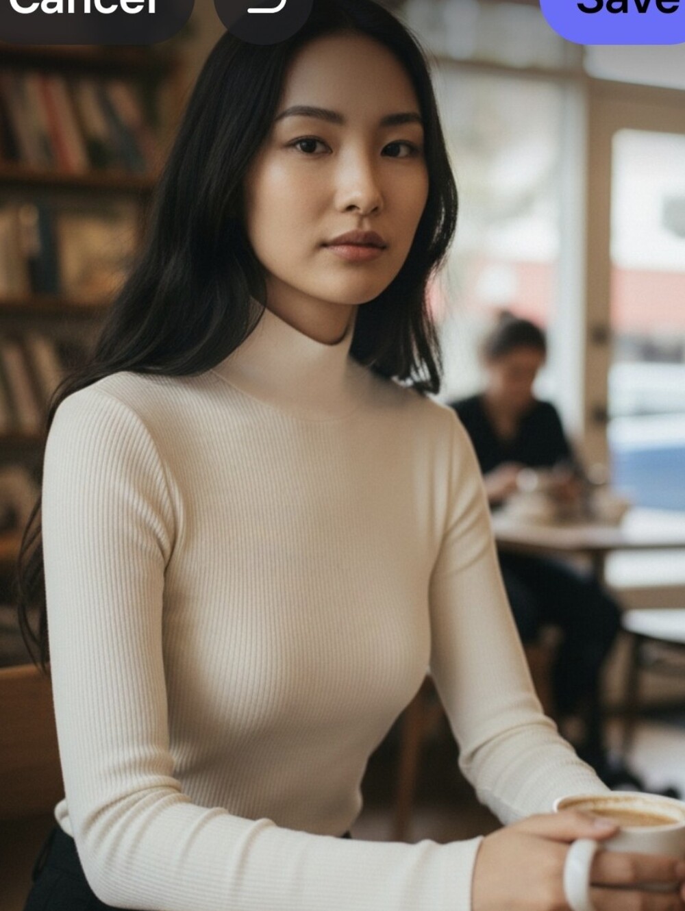 wild fable l  Soft Knit Mock Neck Long Sleeve Top | Slim Fit Layering Essential
